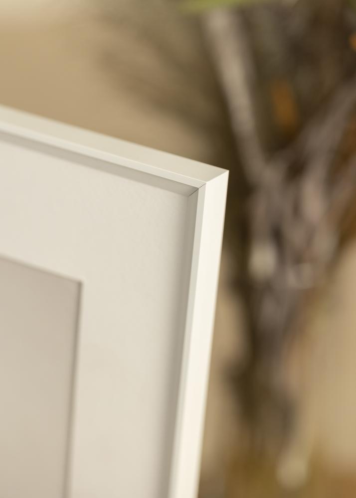 Ram Desire Vit 40x50 cm - Passepartout Vit 27x35 cm