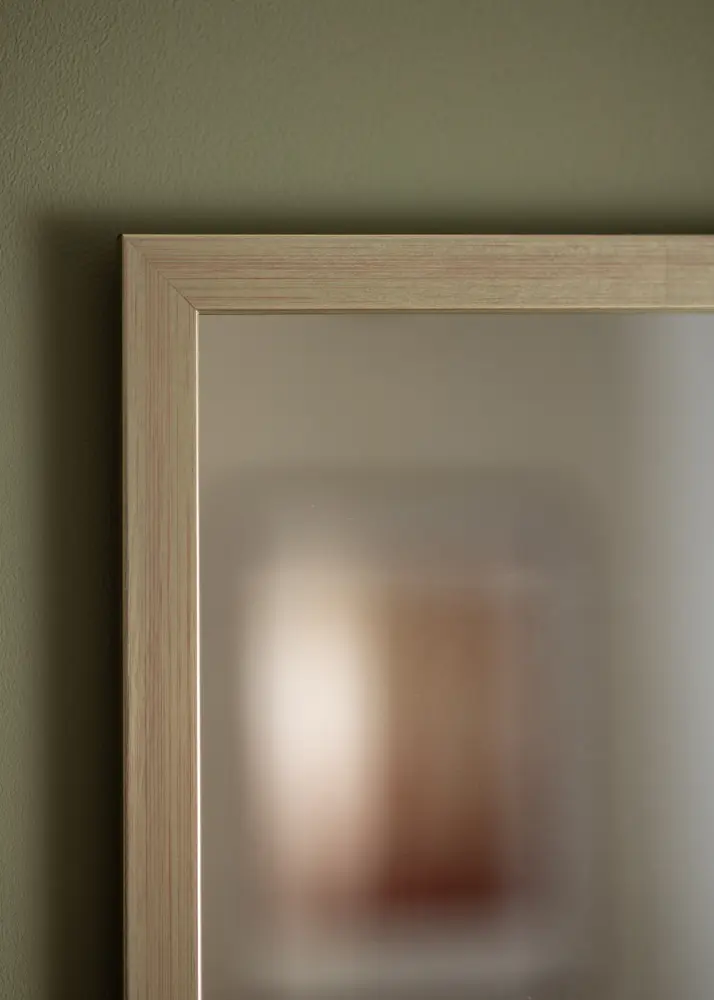 Spegel Silver Wood 73x103 cm