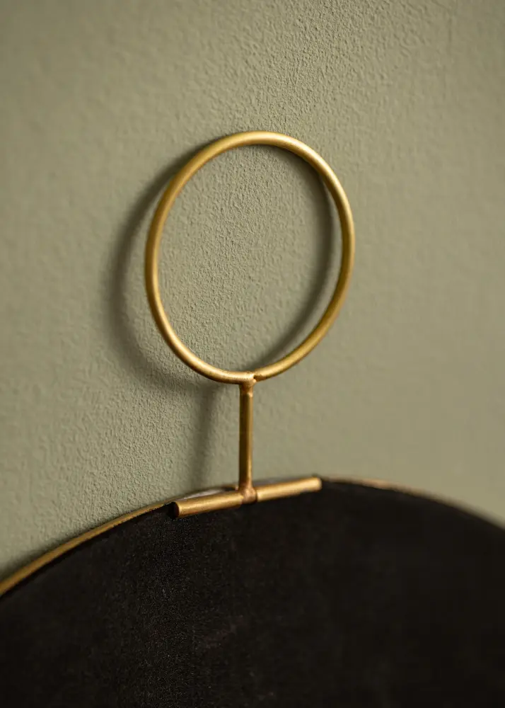 Spegel House Doctor The Loop Mässing 32 cm Ø