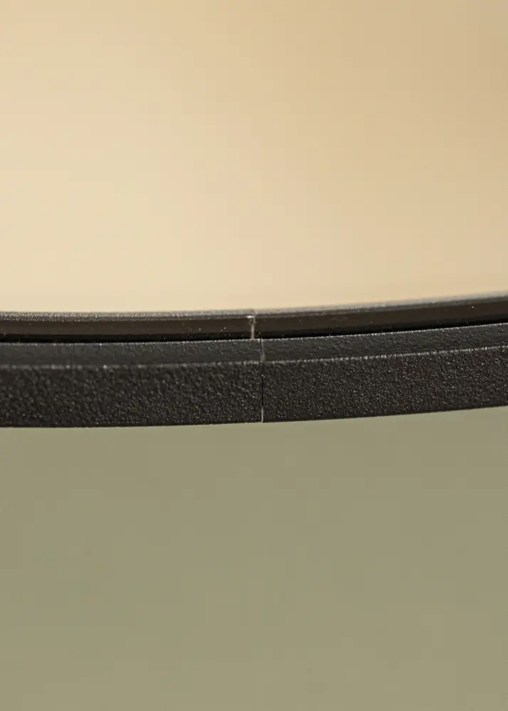 KAILA Rund Spegel Edge Black 80 cm Ø