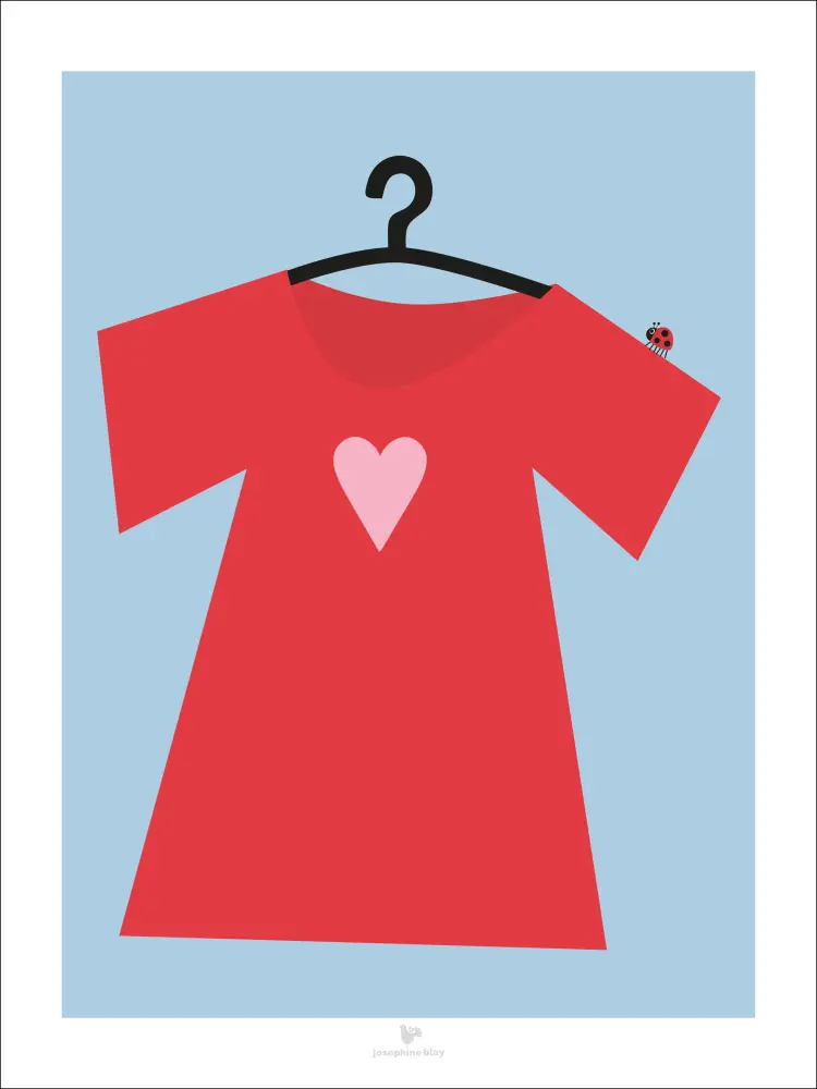 Red Dress Poster