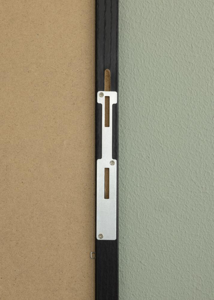 Spegel Overdoor Svart 34x126 cm