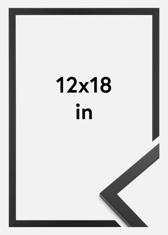 Ram Trendy Akrylglas Svart 12x18 inches (30,48x45,72 cm)