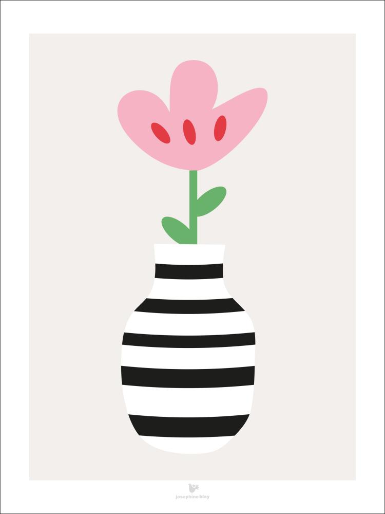 Flower - Beige Poster