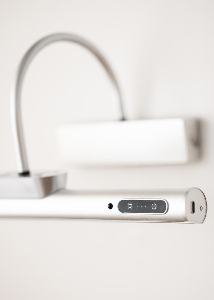 KAILA Spark Batteridriven Tavelbelysning 35 cm - Silver