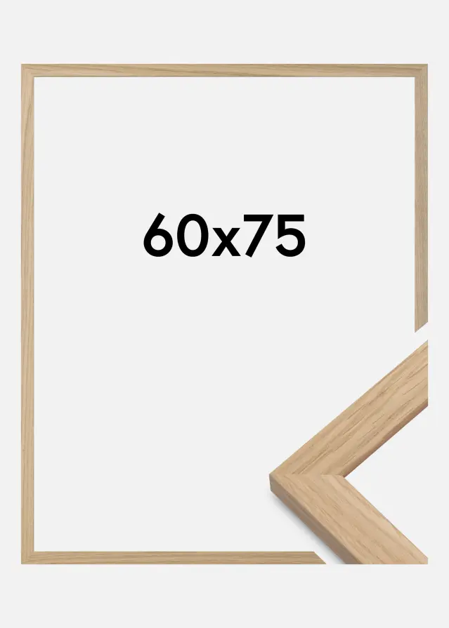 Ram Oak Wood Akrylglas 60x75 cm