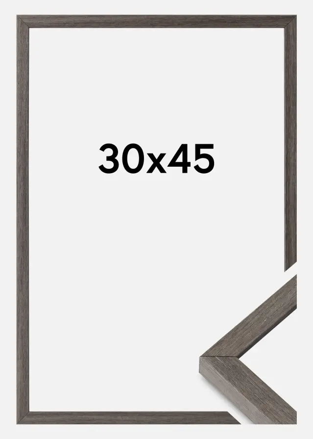 Ram Ares Akrylglas Grey Oak 30x45 cm