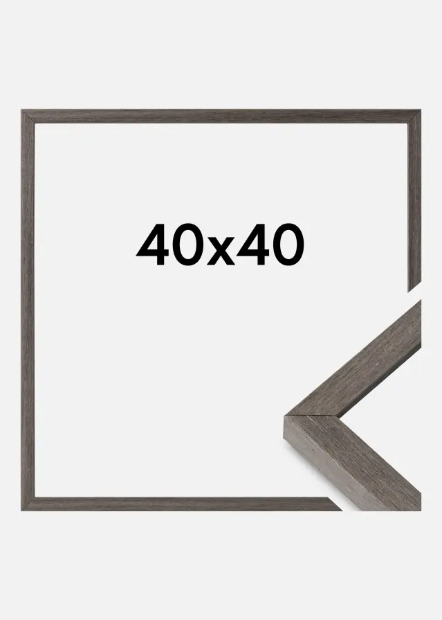 Ram Ares Akrylglas Grey Oak 40x40 cm