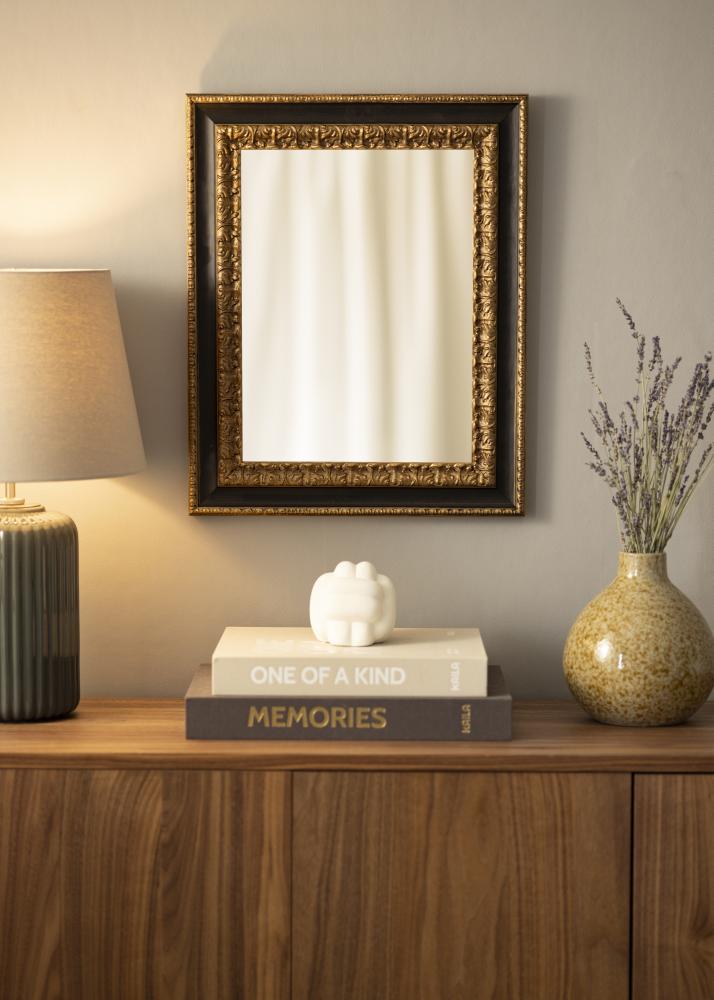 Spegel Drottningholm Guld - Egna mått