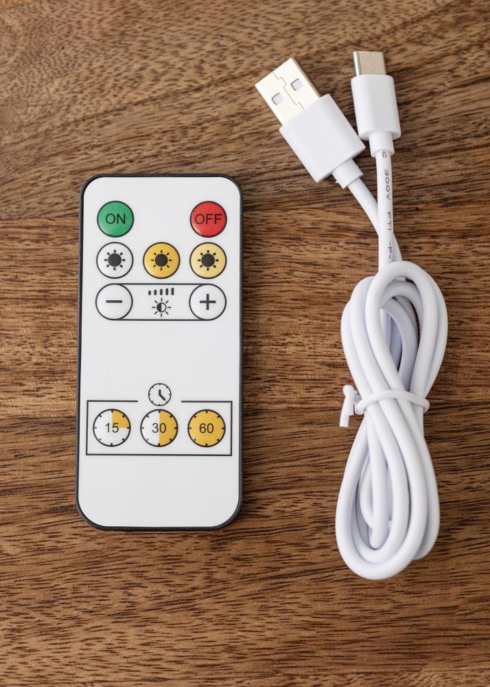 KAILA Spark Batteridriven Tavelbelysning 35 cm - Silver