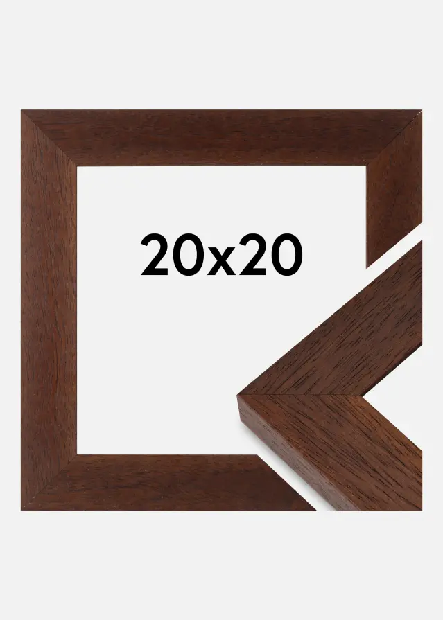 Ram Juno Akrylglas Teak 20x20 cm