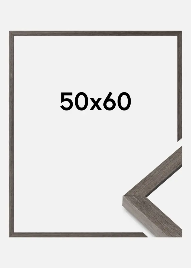 Ram Ares Akrylglas Grey Oak 50x60 cm
