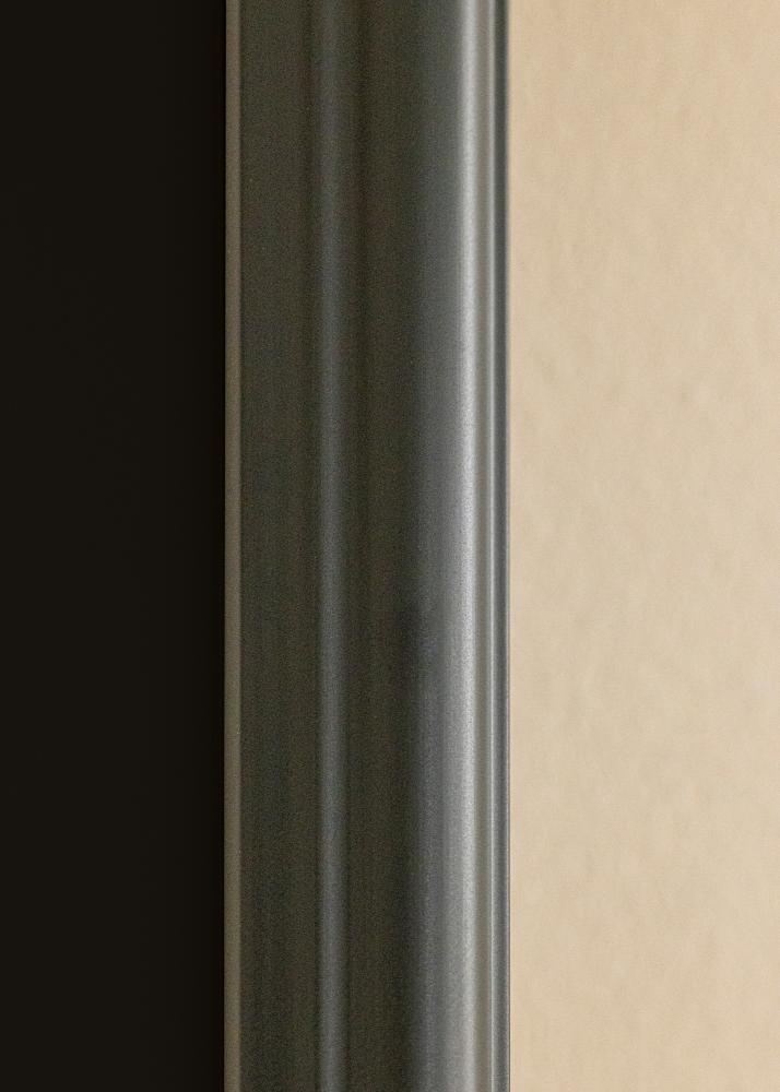 Ram Siljan Svart 60x60 cm - Passepartout Svart 50x50 cm