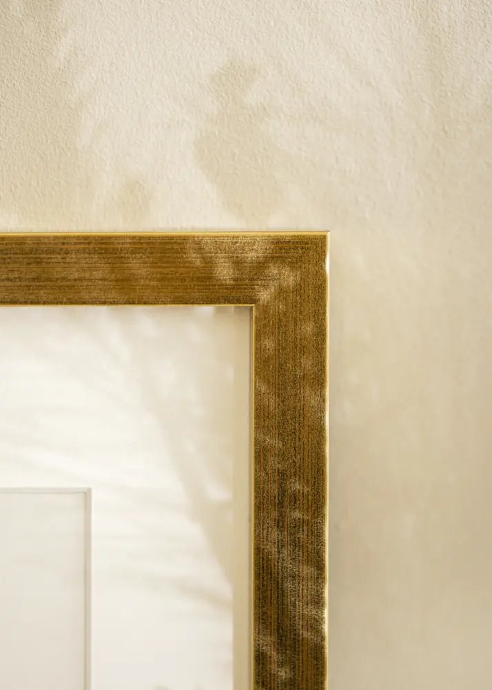 Ram Blocky Akrylglas Guld 84,1x118,9 cm (A0)