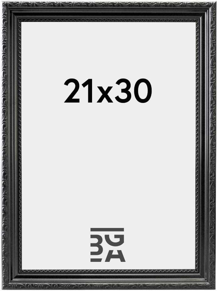 Ram Abisko Akrylglas Svart 21x30 cm