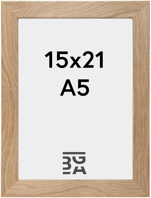 Ram Oak Wood Akrylglas 15x21 cm (A5)