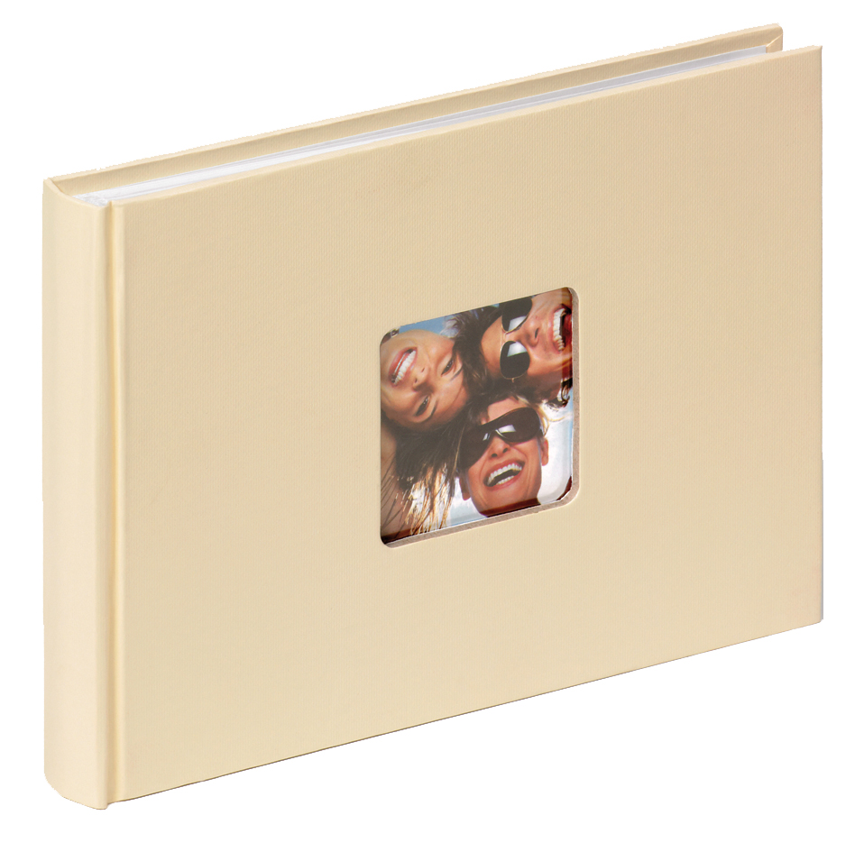 Fun Album Creme - 22x16 cm (40 Vita sidor / 20 blad)