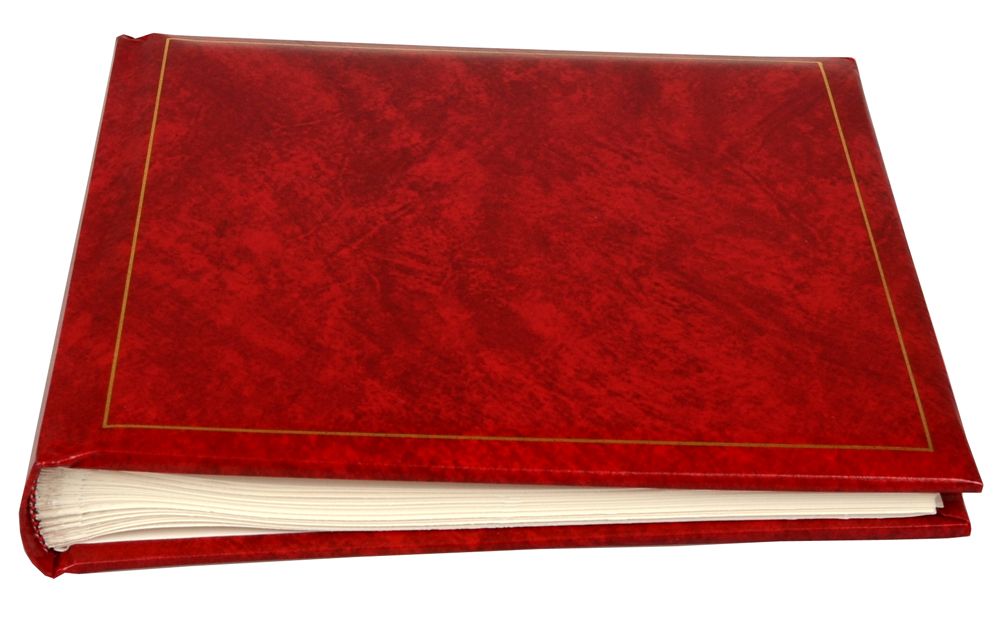 Fotoalbum Henzo Basic Line Röd - 25x24 cm (60 Vita sidor)