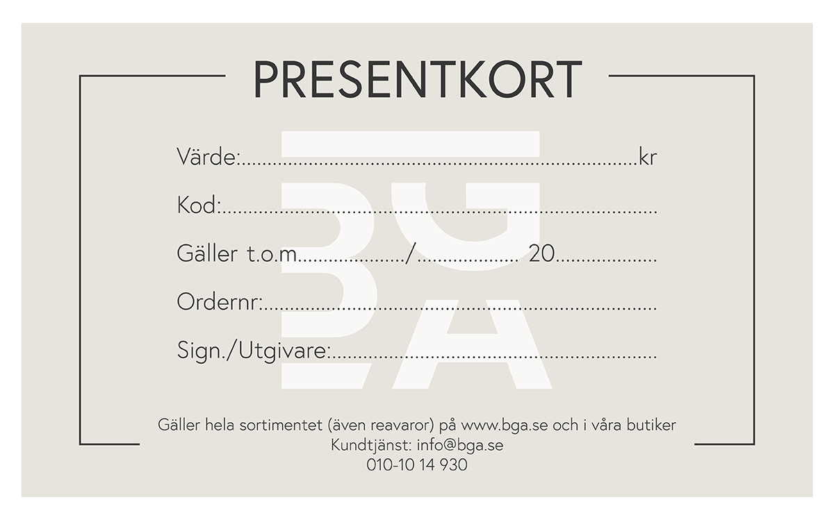 Presentkort - 250 kr