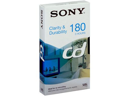 Sony VHS-Band 180 min - 1-pack